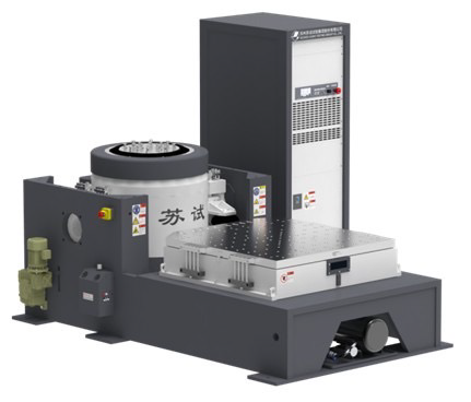 เครื่องทดสอบแรงสั่นสะเทือนขนาดใหญ่พร้อมโต๊ะสั่นแนวนอนสำหรับทดสอบชิ้นส่วนยานยนต์